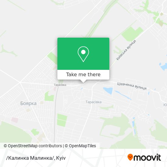 /Калинка Малинка/ map