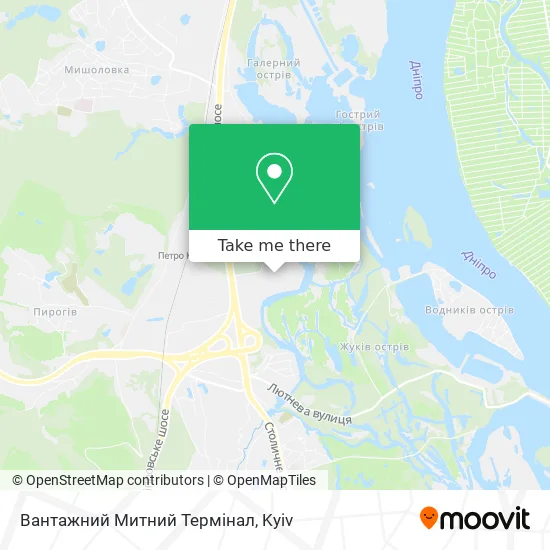 Вантажний Митний Термінал map
