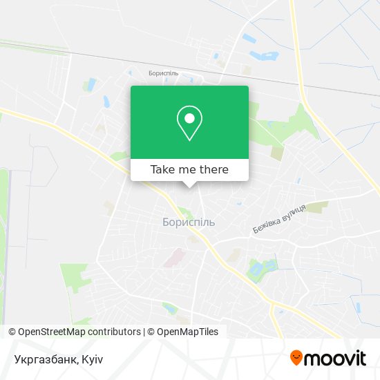 Укргазбанк map