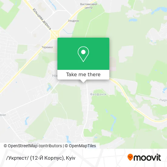 Карта /Укртест/ (12-Й Корпус)