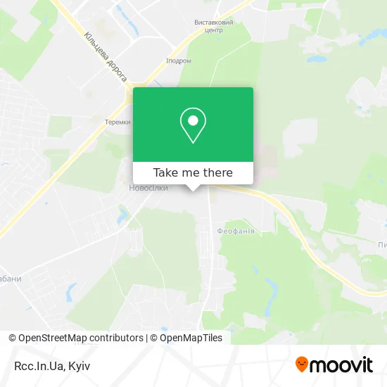 Карта Rcc.In.Ua