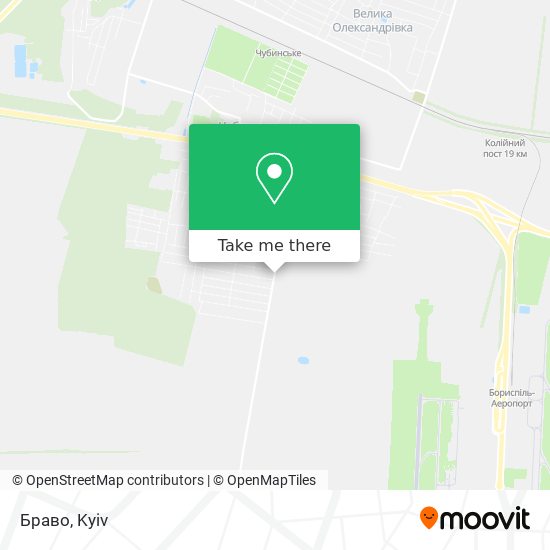Браво map