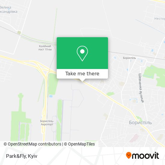 Карта Park&Fly