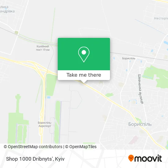 Карта Shop 1000 Dribnyts'