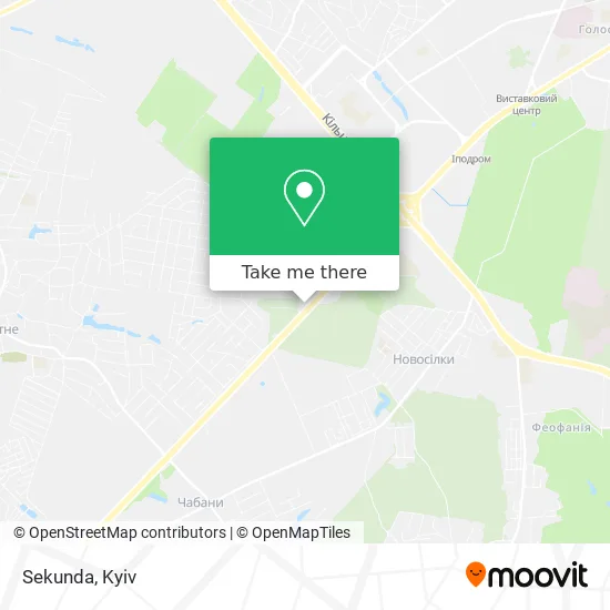 Карта Sekunda