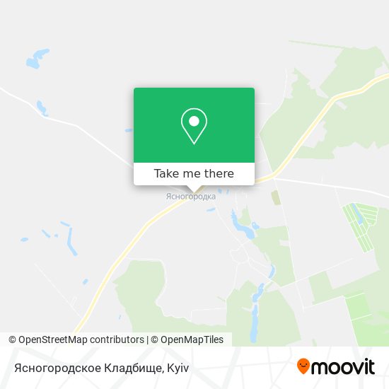 Ясногородское Кладбище map