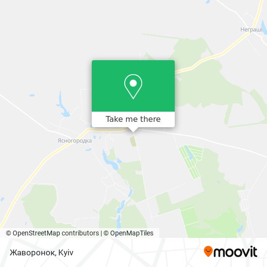 Жаворонок map