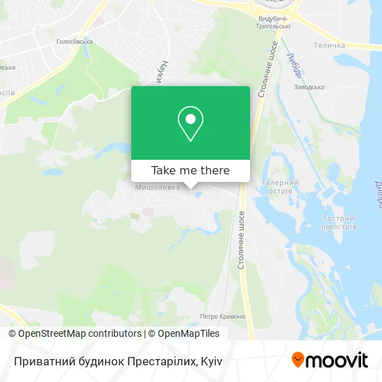 Карта Приватний будинок Престарілих