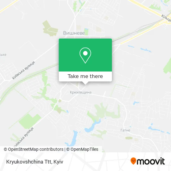 Карта Kryukovshchina Ttt