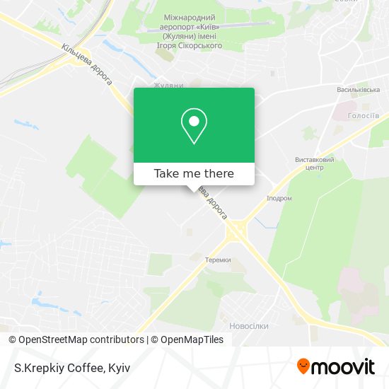 S.Krepkiy Coffee map