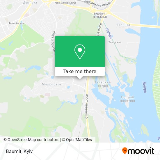 Baumit map