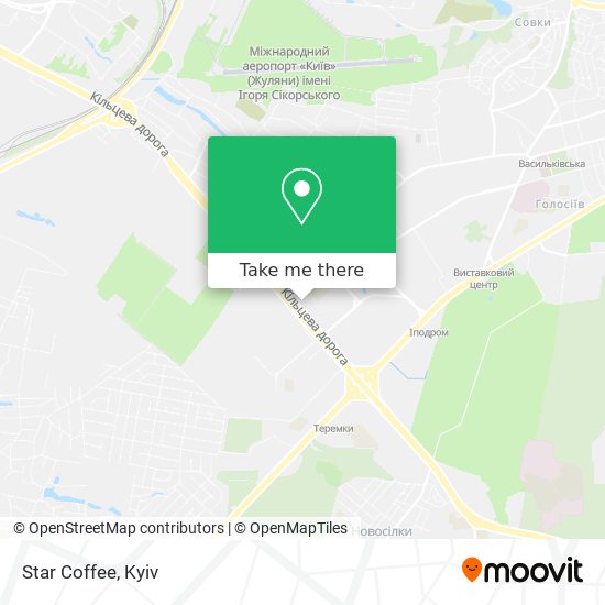 Star Coffee map