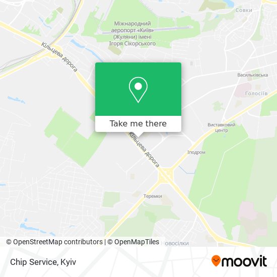 Chip Service map