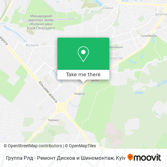 Группа Рлд - Ремонт Дисков и Шиномонтаж map