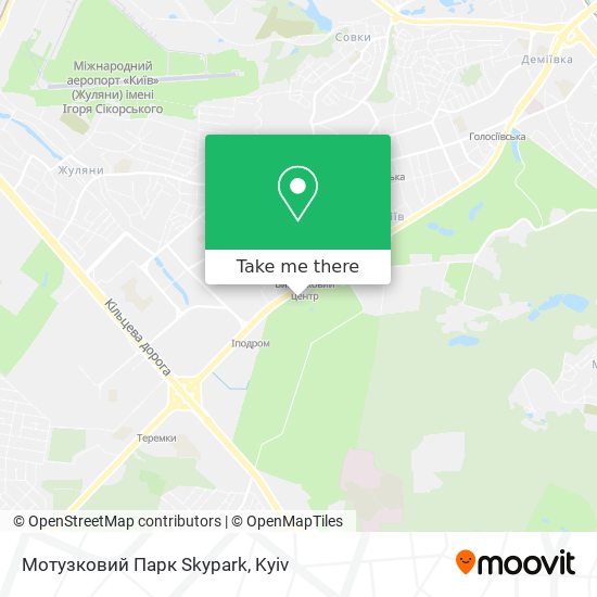 Мотузковий Парк Skypark map