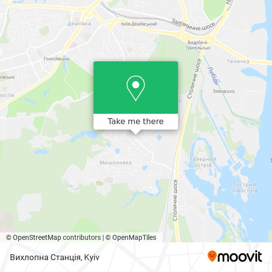 Вихлопна Станція map