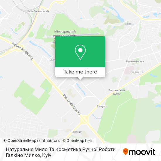 Натуральне Мило Та Косметика Ручної Роботи Галкіно Милко map