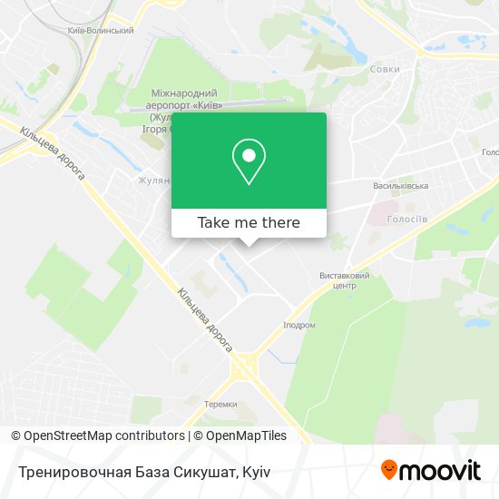 Тренировочная База Сикушат map