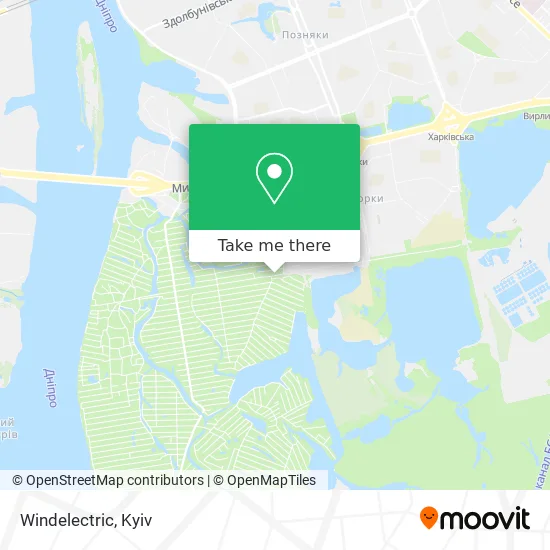 Карта Windelectric