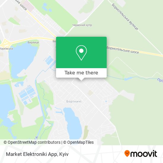 Market Elektroniki App map