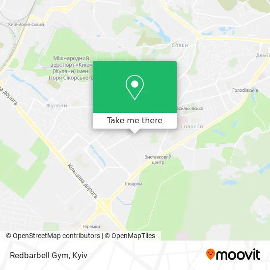 Карта Redbarbell Gym