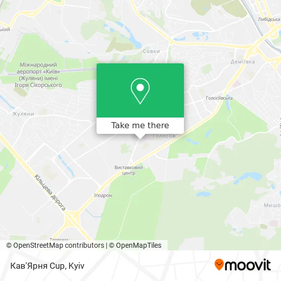 Карта Кав'Ярня Cup