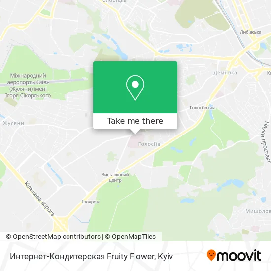 Интернет-Кондитерская Fruity Flower map