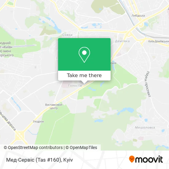 Мед-Сервіс (Tas #160) map