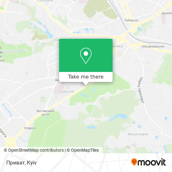 Приват map