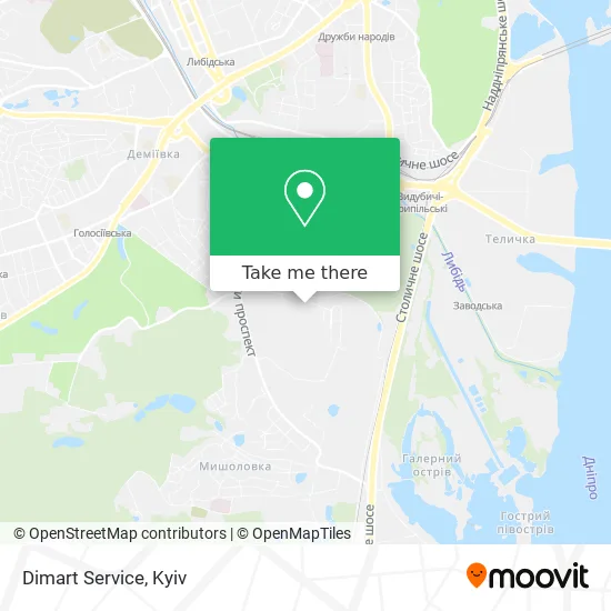 Dimart Service map
