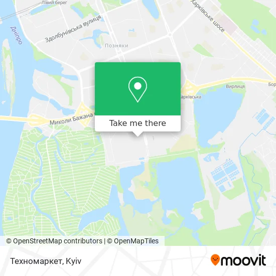 Техномаркет map