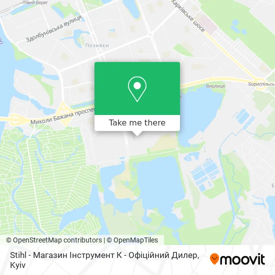 Stihl - Магазин Інструмент К - Офіційний Дилер map