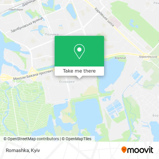 Карта Romashka