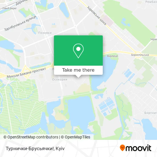 Карта Турнички-Брусьячки!