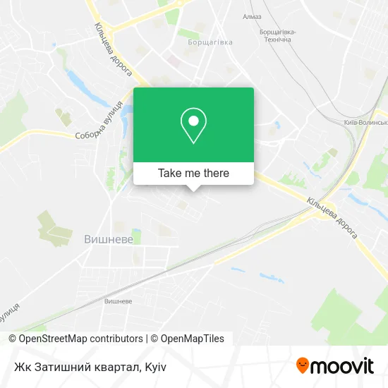 Карта Жк Затишний квартал