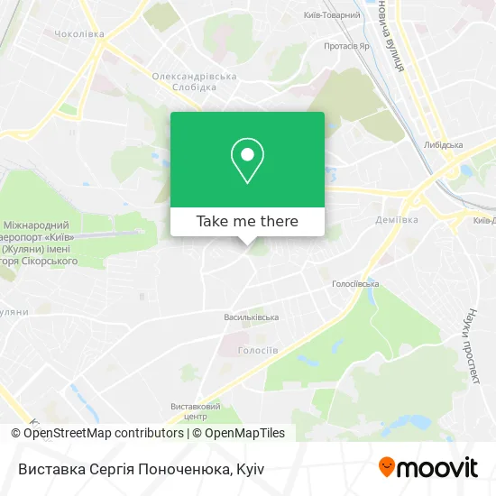 Виставка Сергія Поноченюка map