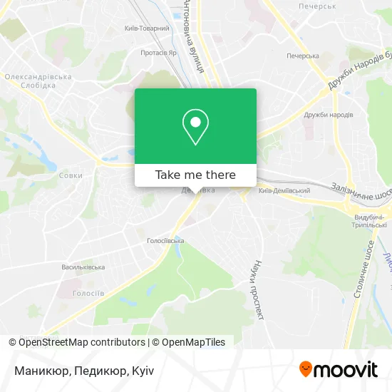 Маникюр, Педикюр map