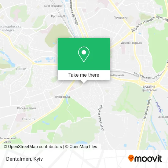 Карта Dentalmen
