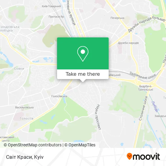 Світ Краси map