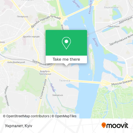 Укрпалет map