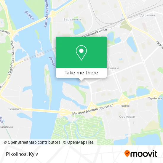 Карта Pikolinos