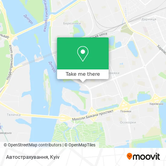 Карта Автострахування