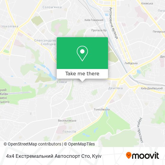 4x4 Екстремальний Автоспорт Сто map