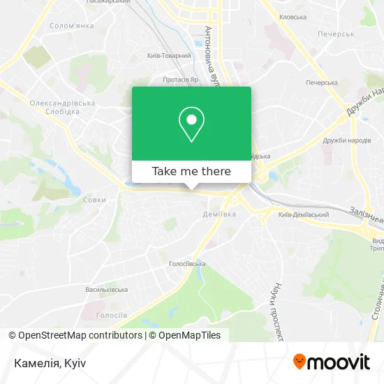 Камелія map