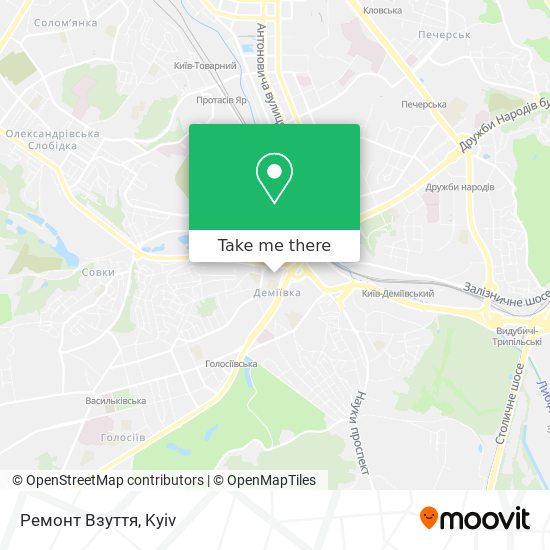 Ремонт Взуття map