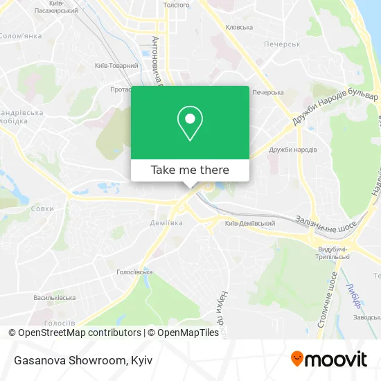 Карта Gasanova Showroom