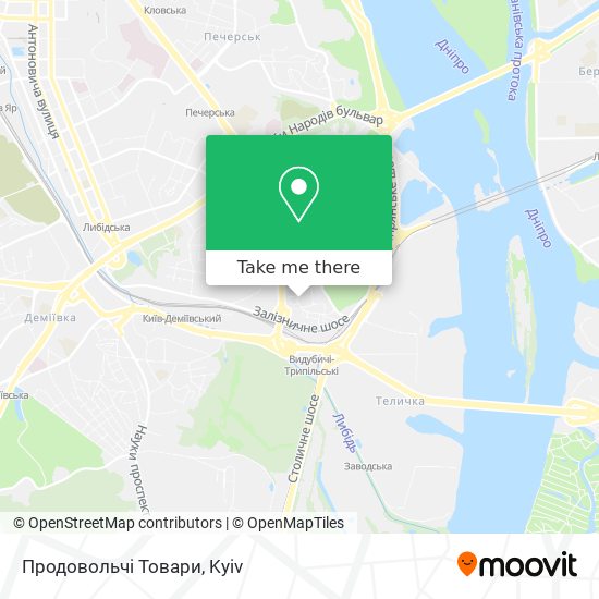 Продовольчi Товари map