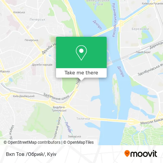 Вкп Тов /Обрий/ map