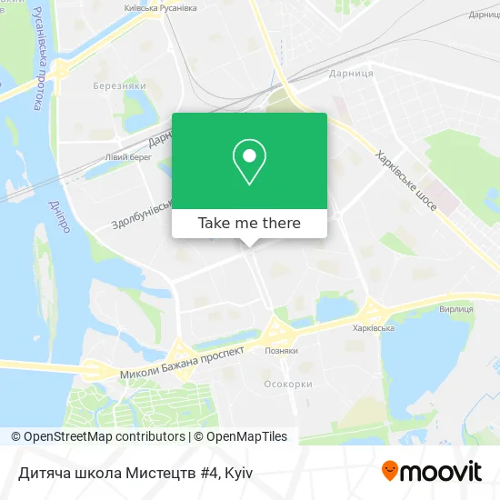 Дитяча школа Мистецтв #4 map