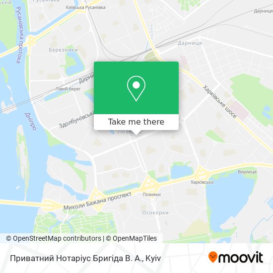 Приватний Нотаріус Бригіда В. А. map